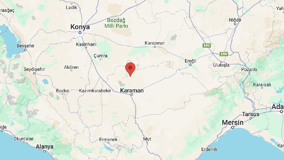 Karaman'da deprem I Son depremler