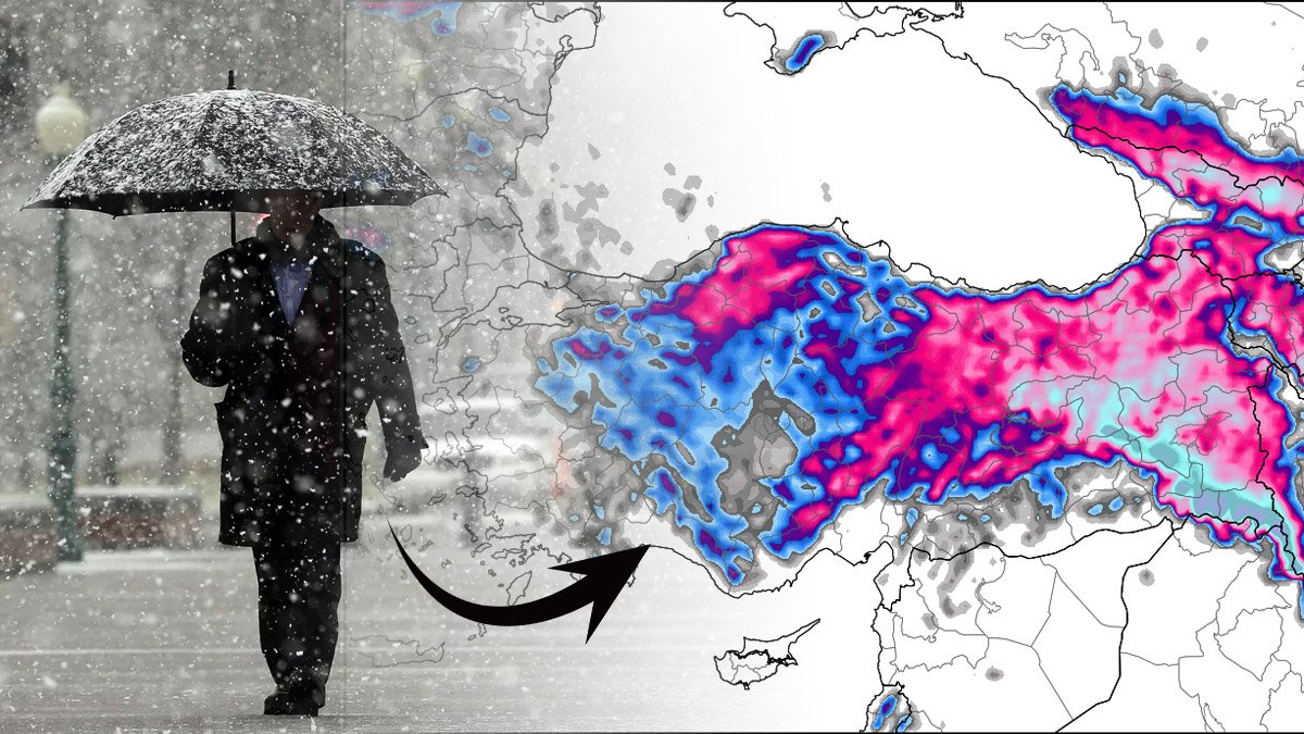 Meteorolojiden 10 günlük kar haritası geldi! Kar yağışı o bölgelerde etkili olacak: Kışlıkları hazırlayın...