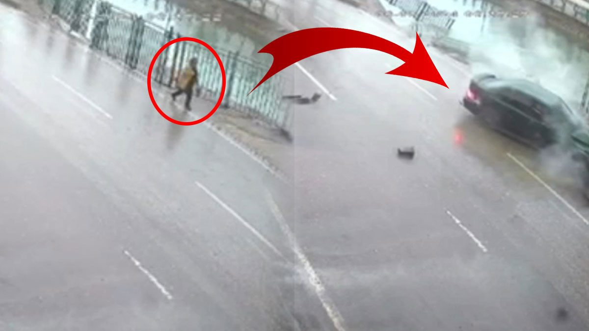 Refüjde yürüyen kadın adeta yeniden doğdu! Ölüm teğet geçti, o anlar kamerada