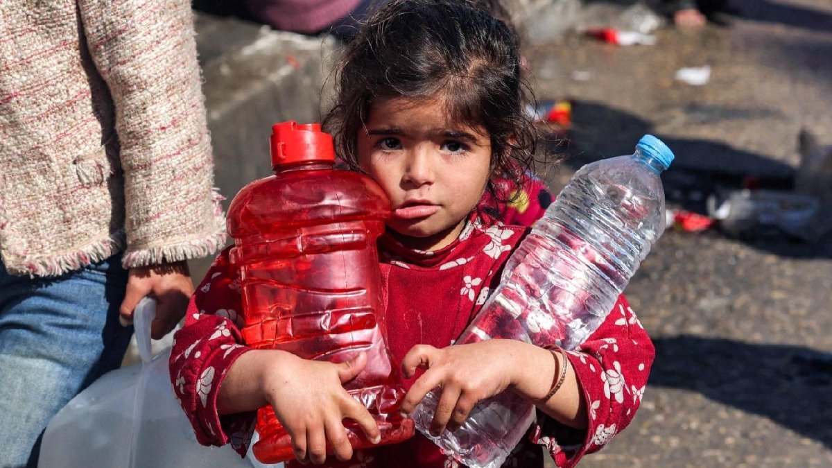 Gazze'de kişi başına düşen su miktarı yüzde 96,5 azaldı