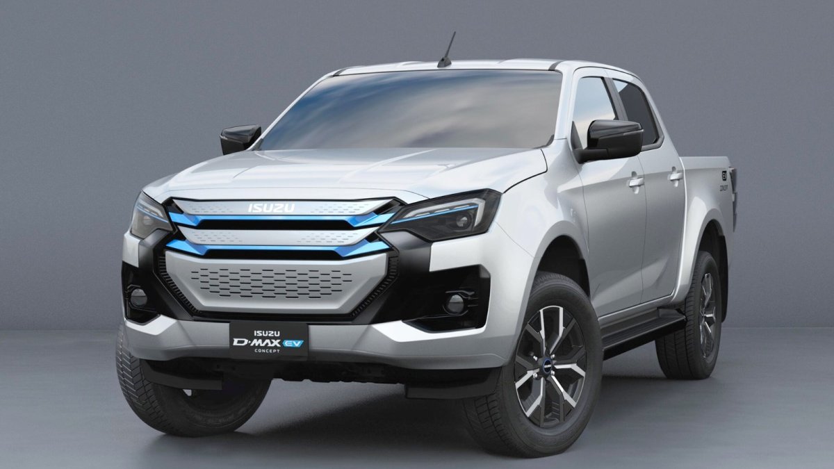 Bu da Isuzu'nun elektrikli pickupı D-Max BEV! Toyota'ya rakip geldi