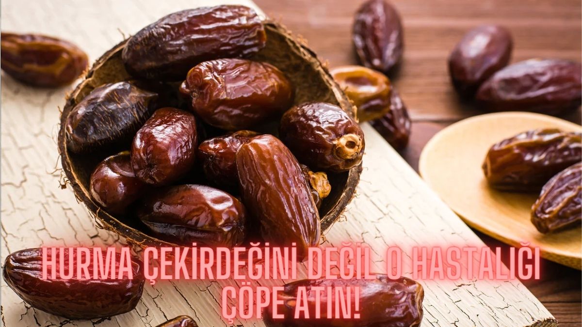 Hurma çekirdeklerini sakın atmayın! Kurutarak tüketin o hastalığı maziye gömün