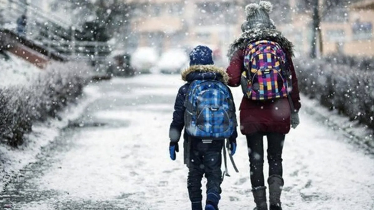 Valilik duyurdu! Eğitime kar engeli