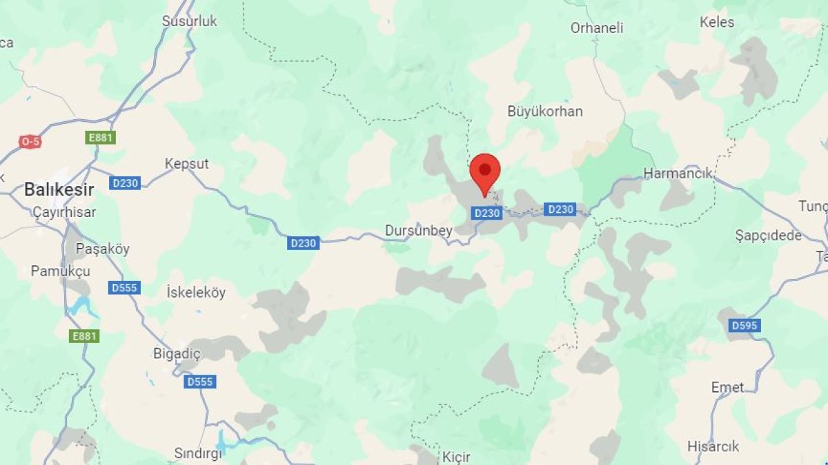 Balıkesir'de 4,1 büyüklüğünde deprem | Son depremler