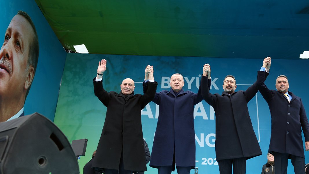 Erdoğan Ankara mitinginde muhalefeti gizli ittifak yapmakla suçladı: Artık 'matruşka ittifakı' var