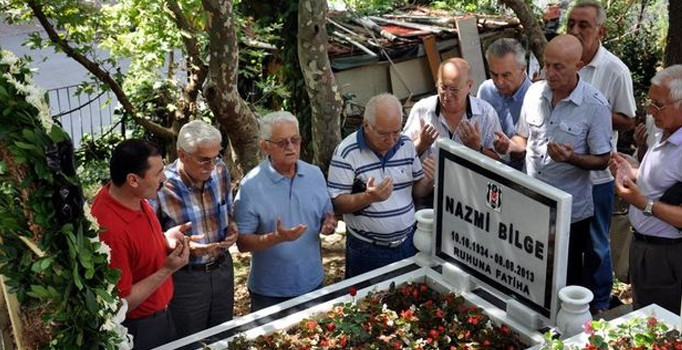 Beşiktaş'ta Nazmi Bilge anıldı