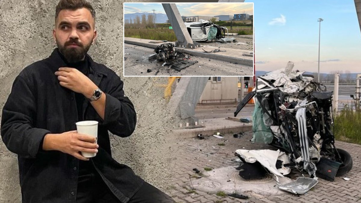 Gişelere çarptı, motoru fırladı... Kuzey Marmara Otoyolu'ndaki korkunç kazada can verdi