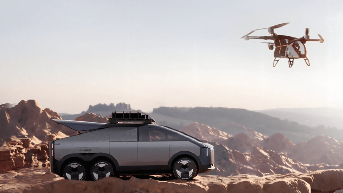 Uçan araba hayali ilk kez gerçek oluyor! Bu arabanın kendi helikopteri var: Havacılık sertifikası kabul edildi