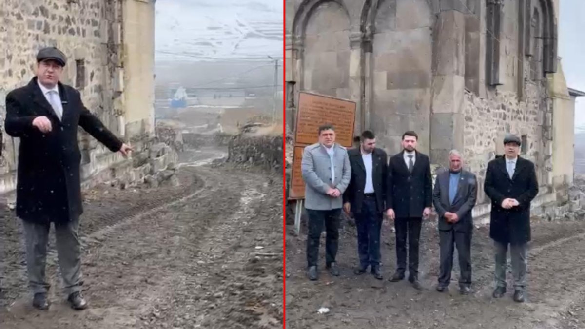 CHP'li Alp Kars'ta konutların ve yolların durumuna dikkat çekti: Coğrafya kader olsa bu fark olur muydu?