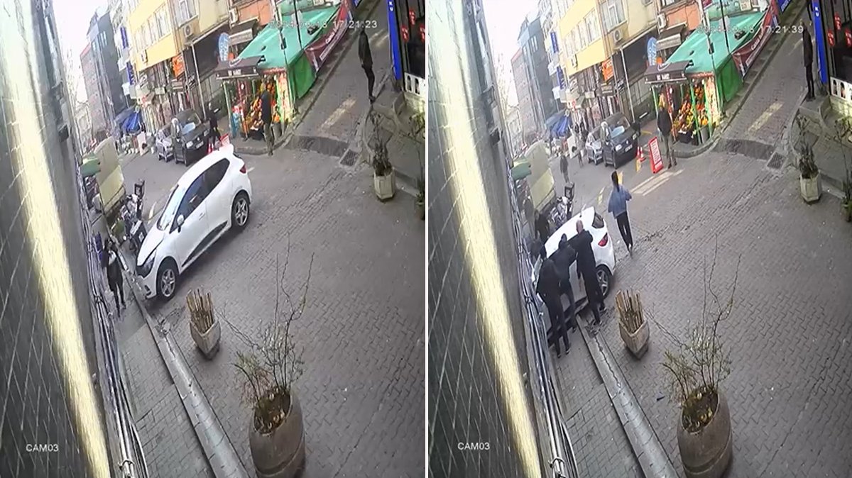 Korkunç kaza: Fren yerine gaza basınca...