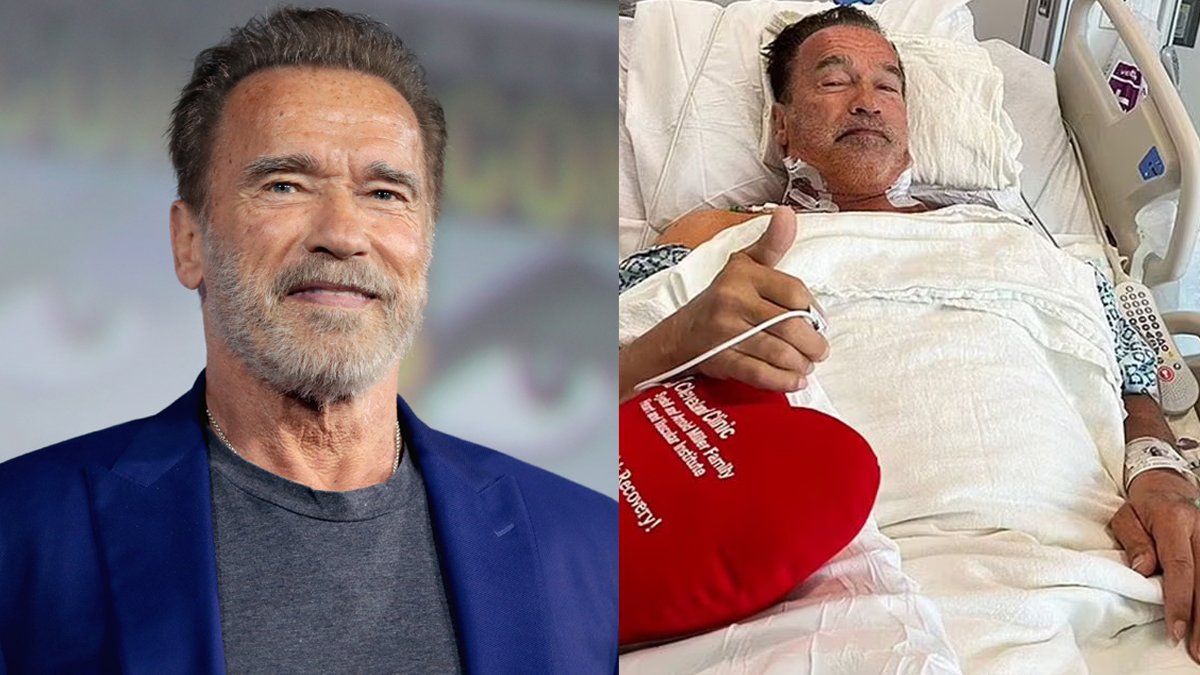 Arnold Schwarzenegger'a kalp pili takıldı: Biraz daha makine oldum
