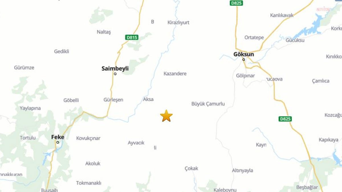 Adana'da korkutan deprem I Son depremler