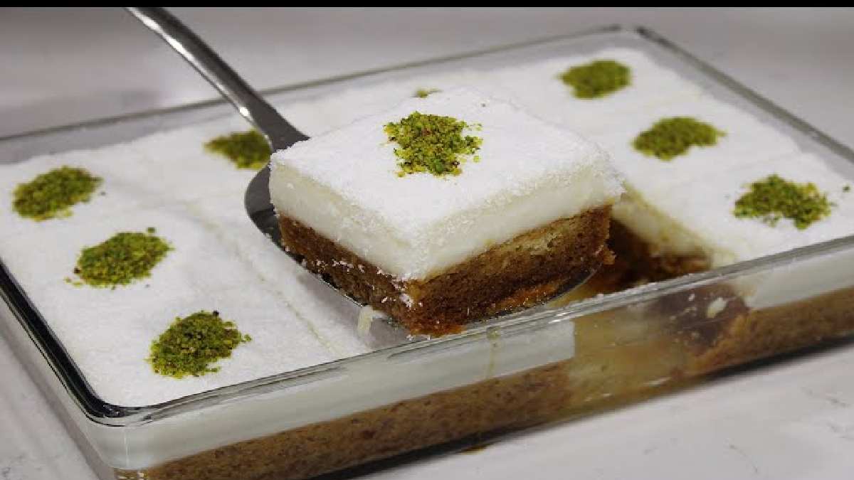 Pastaneler bile bu tarifi bilmiyor! Şimdiye kadar yemediğinize pişman olacaksınız! İşte Şehrazat tatlısı tarifi… (Videolu)