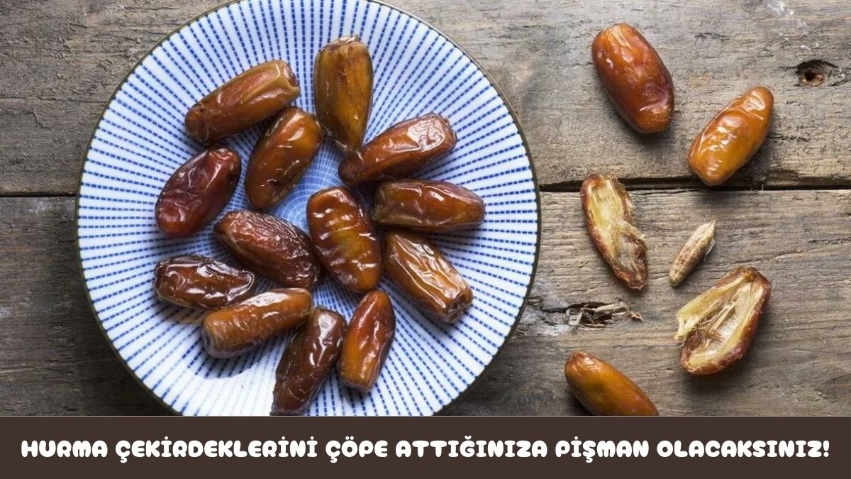 Hurma çekirdeklerine gözünüz gibi bakacaksınız! Meğer sadece bir çekirdek değilmiş: O sorunu anında yok edecek...