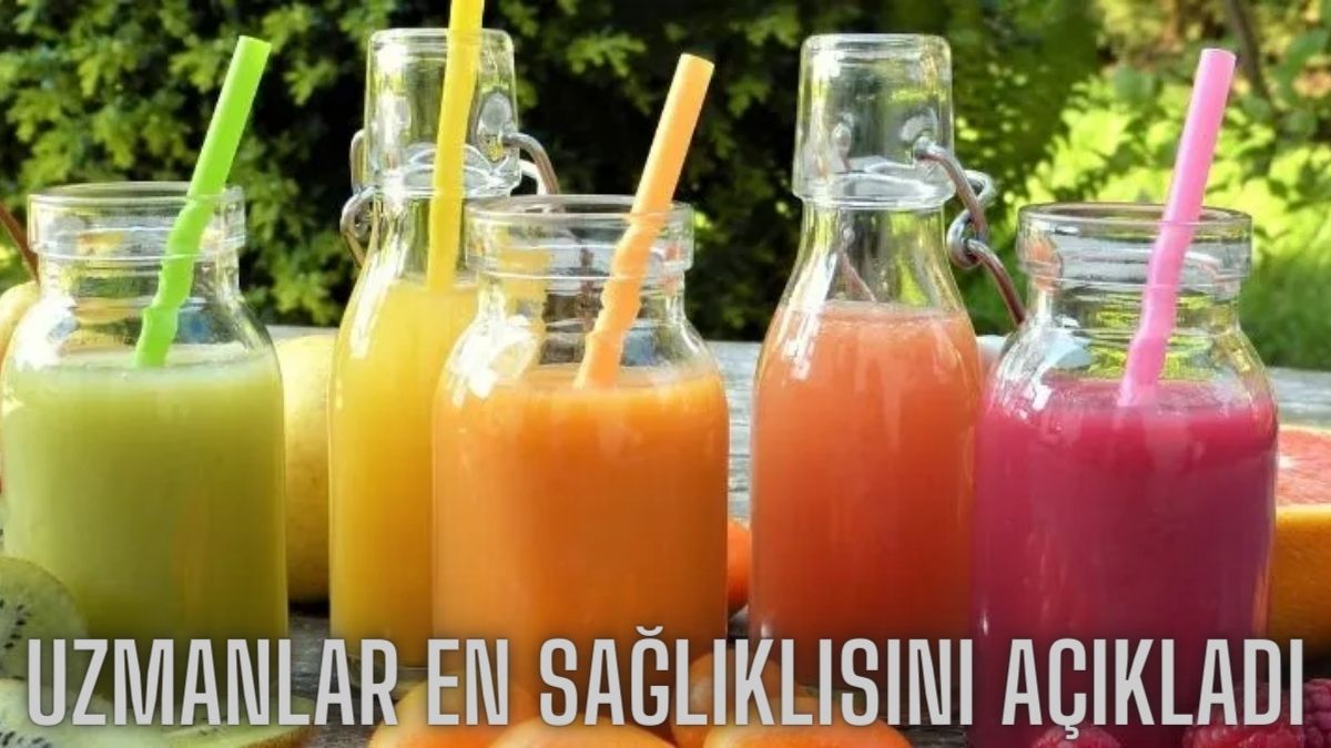 Ne vişne ne de şeftali suyu! Uzmanlar en sağlıklısını açıkladı: O meyve suyu resmen hepsine fark attı