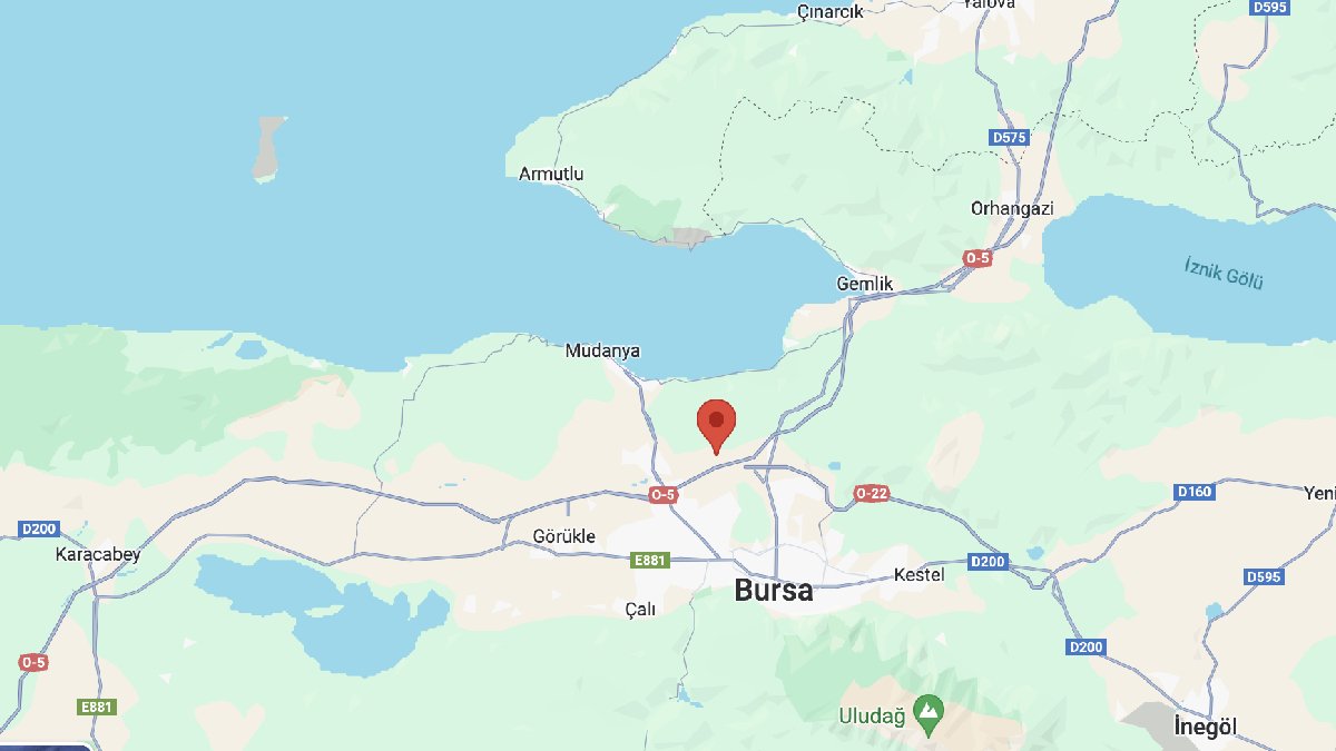 Bursa'da deprem I Son depremler