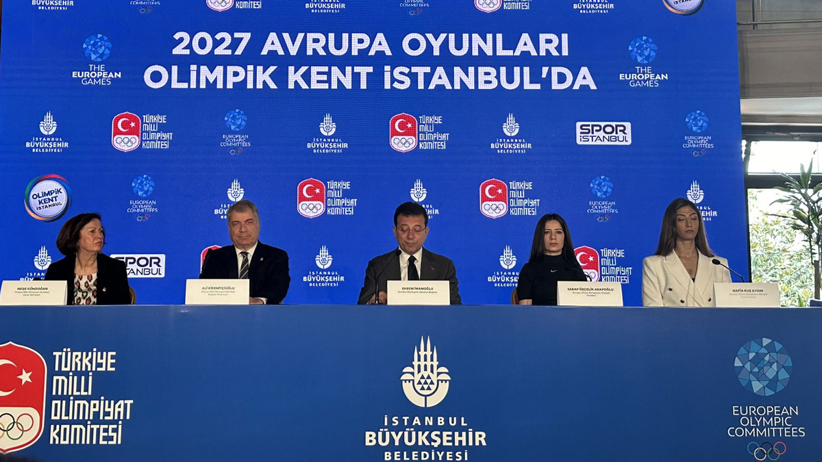 İmamoğlu duyurdu: 2027 Avrupa Oyunları İstanbul'da yapılacak