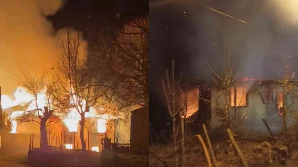 Tokat'ta korkutan yangın: Faciadan dönüldü