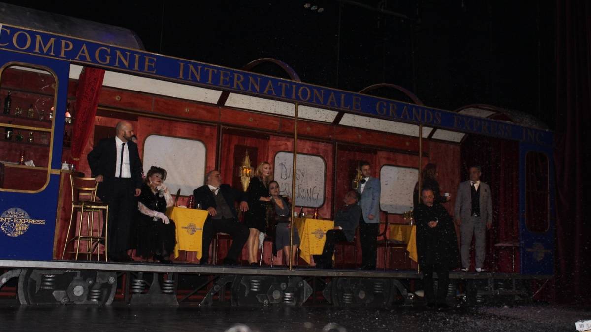 ‘Doğu Ekspresinde Cinayet’ Maltepe’de sahnelendi