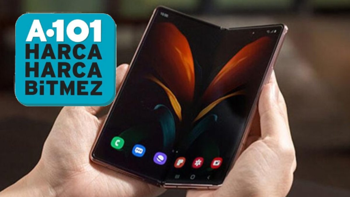 A101 katlanabilir telefon satıyor! Dün satışa sunuldu: İşte fiyatları