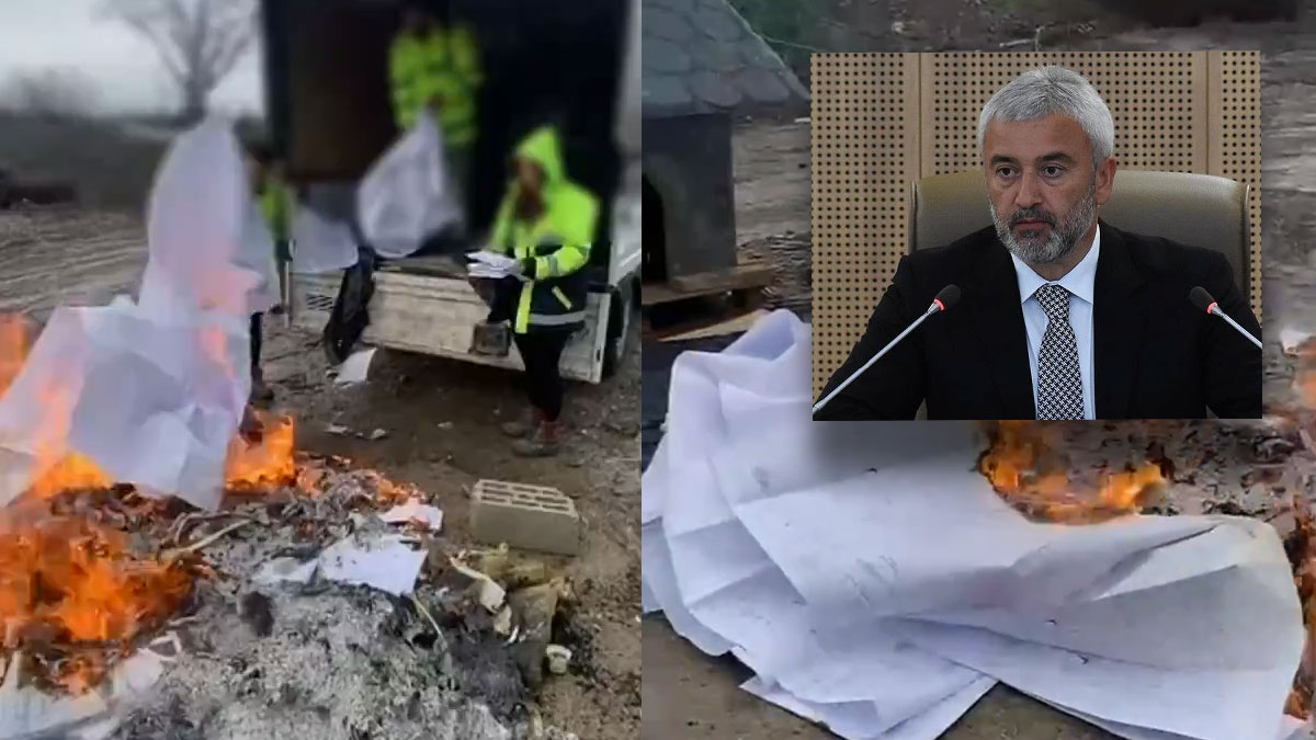 Enver Yılmaz'dan seçime saatler kala yakılan evraklarla ilgili çarpıcı iddia: Yangından alelaceyle neyi kaçırıyorsunuz?