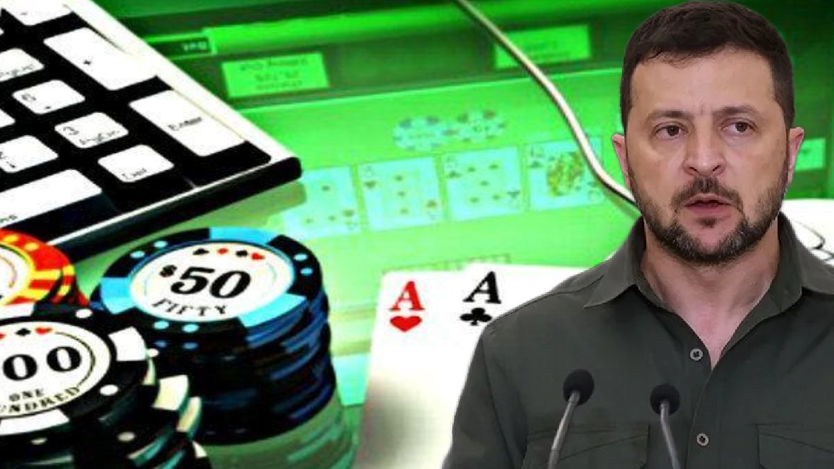 Ukrayna’da ‘çevrimiçi kumar’ krizi: Zelenskiy talimat verdi