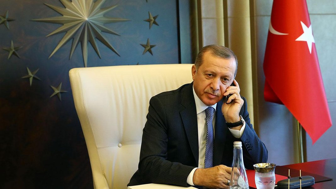 Erdoğan'dan telefon diplomasisi
