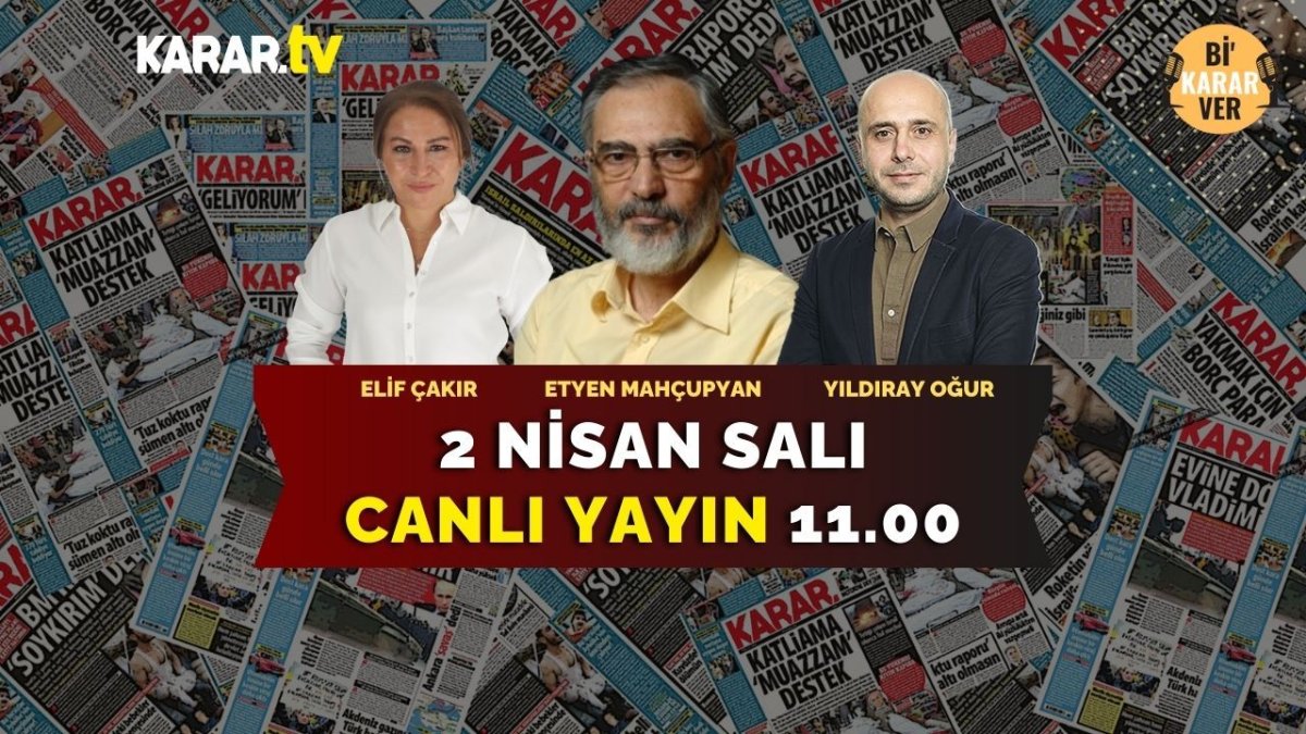 Elif Çakır ve Yıldıray Oğur, Etyen Mahçupyan ile siyasetin ve sokağın nabzını tutuyor