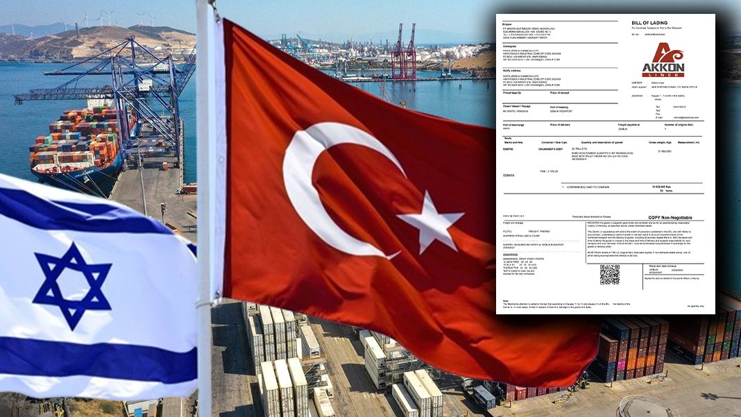 Cumhurbaşkanı Erdoğan'a bağlı kamu şirketi de gemiler göndermiş: Kamu da İsrail'e çalışıyor