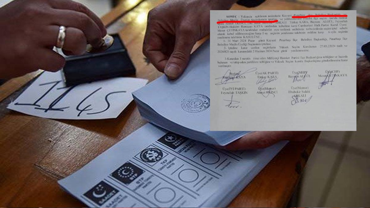 Kayseri'nin kaderi İstanbul ile aynı: Zarflardan çıkan 4 pusuladan 2'si geçersiz