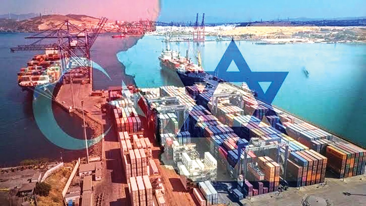 İsrail'e ihracat yine rekor kırdı