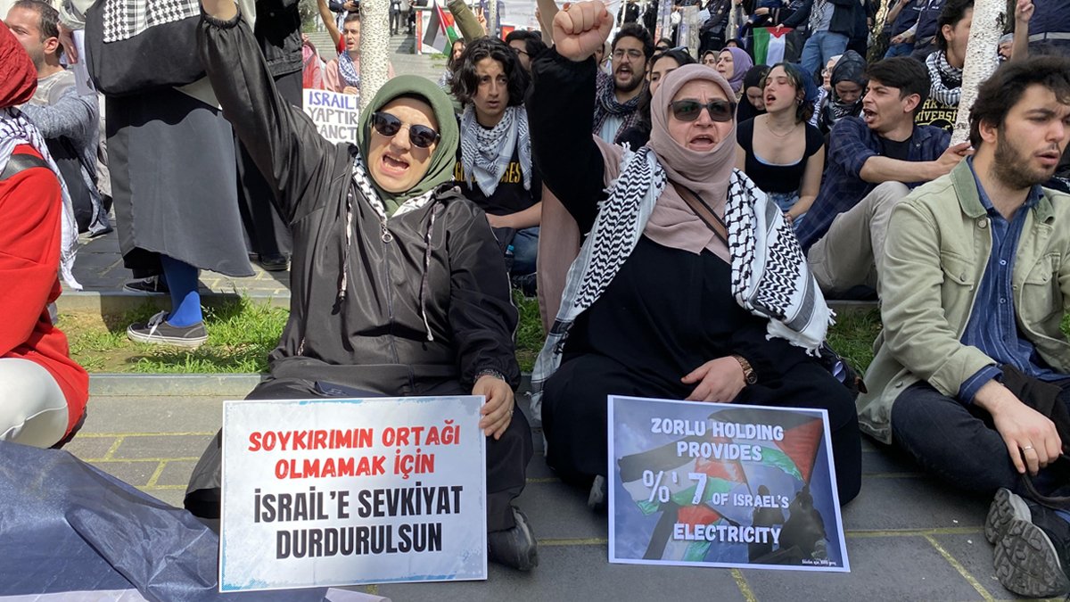 Filistin İçin Bin Genç, İstanbul Ticaret İl Müdürlüğü'nde protesto düzenleyecek