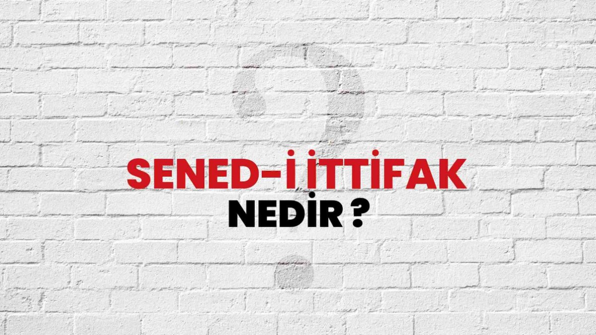 Senedi İttifak Nedir?