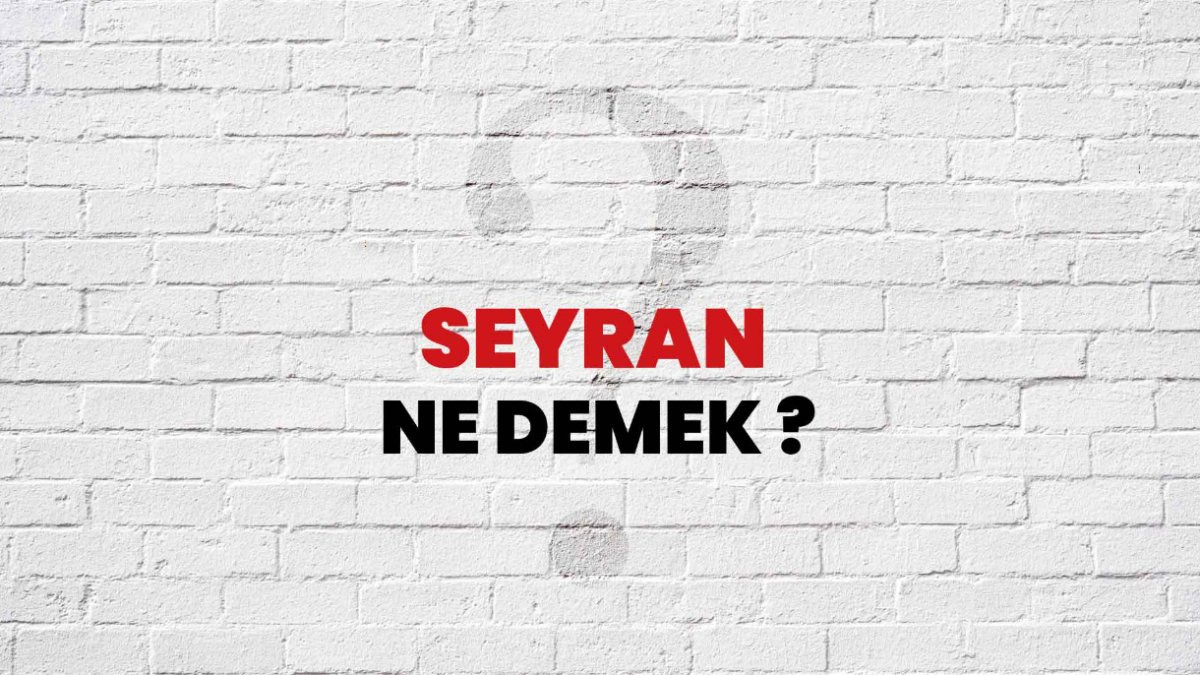 Seyran Ne Demek: Geleneksel ve Modern Anlamı