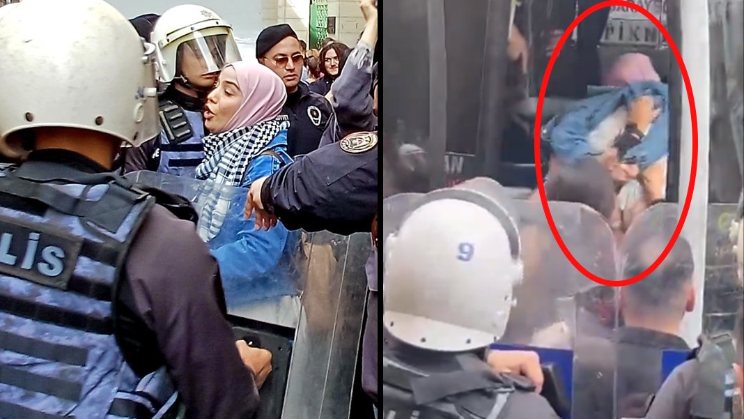 İsrail ile ticaret protestosuna 'ters kelepçe': Çok sayıda gözaltı