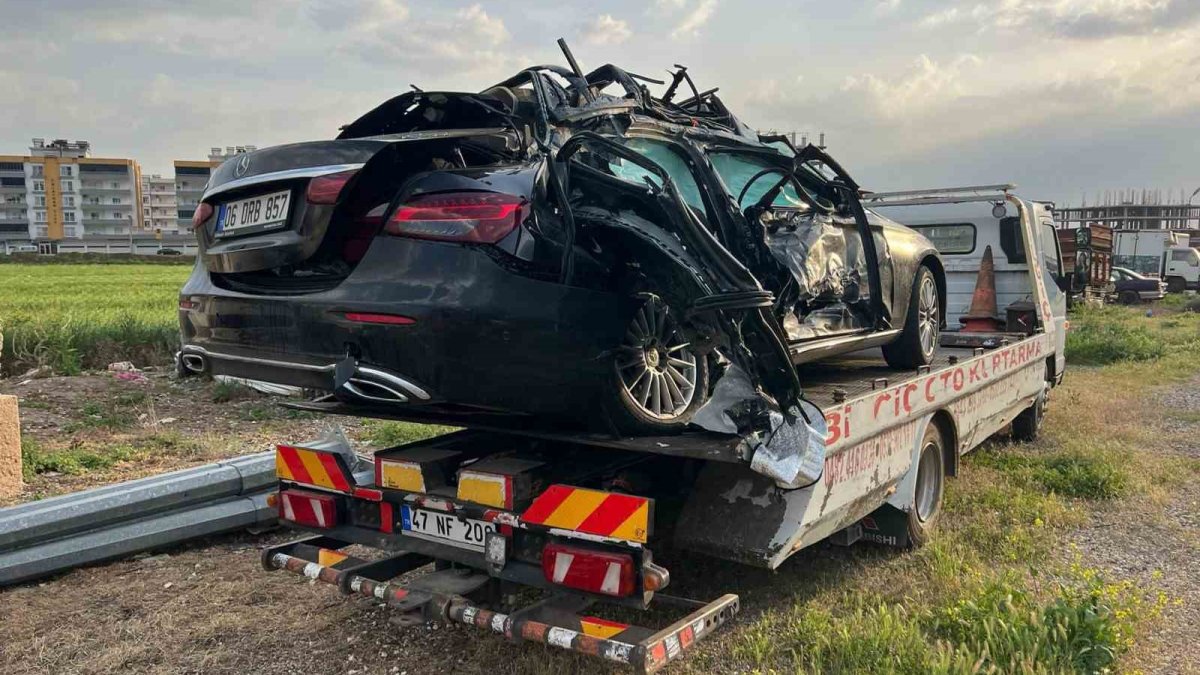 Mardin’de tır ile otomobil çarpıştı: 1 ölü, 4 yaralı