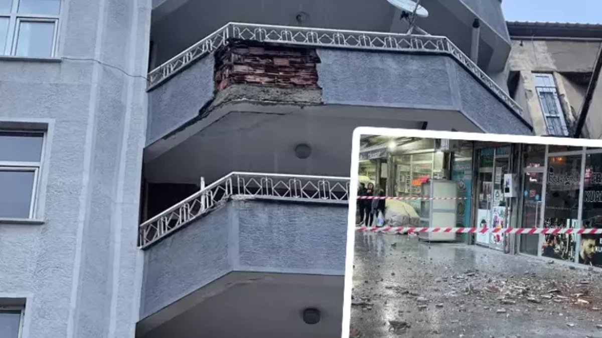 7 katlı binadan başına beton parçası düştü: Yoğun bakımda yaşam savaşı veriyor