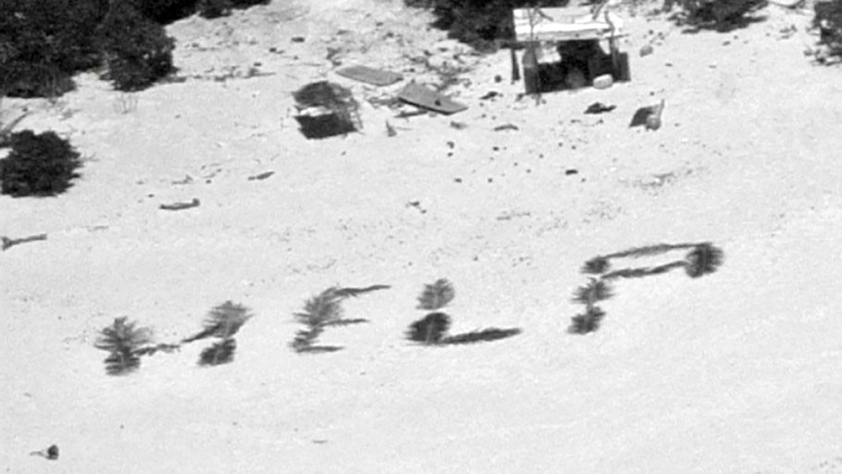 Filmleri aratmayan olay! Issız adadan günler sonra şans eseri kurtarıldılar