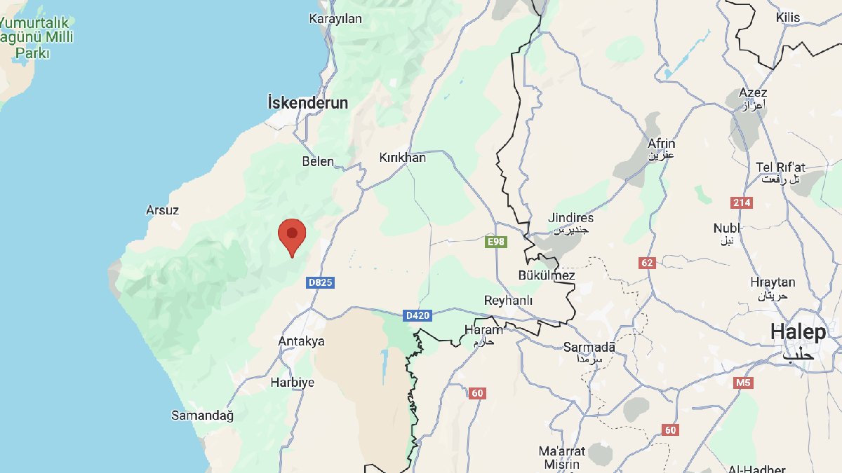 Hatay'da deprem I Son depremler