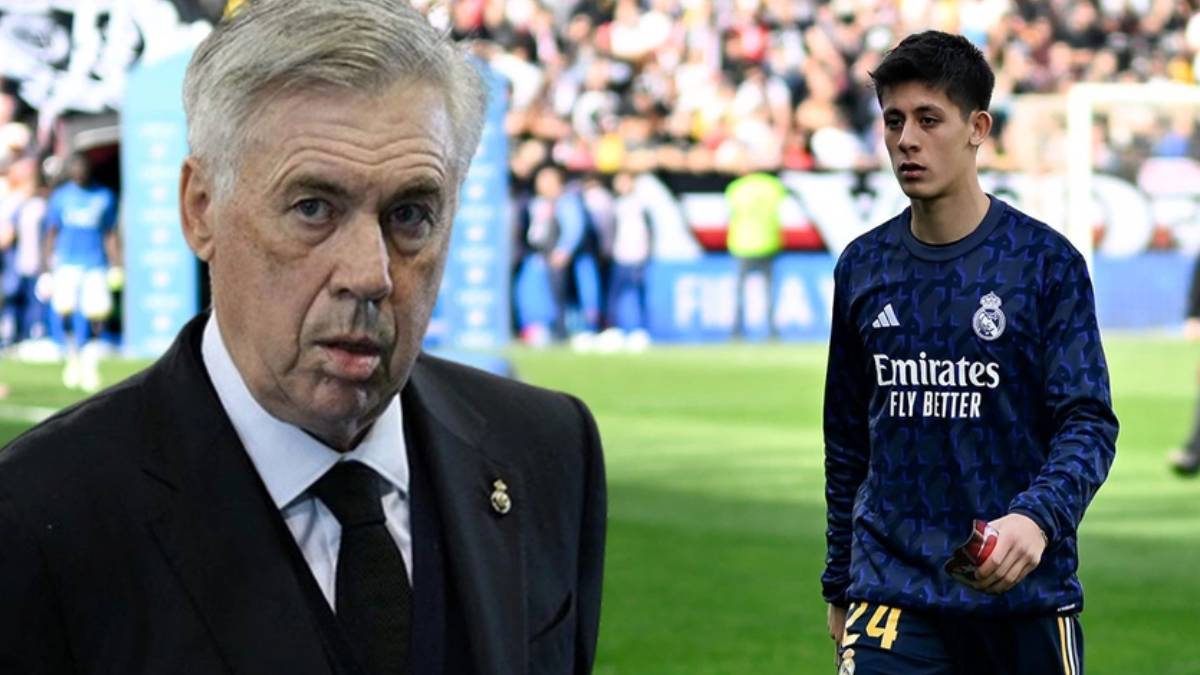 Carlo Ancelotti'den Arda Güler'e büyük ayıp! Real Madrid taraftarları sinirden çıldırdı: Bu çocuktan ne istiyorsun!