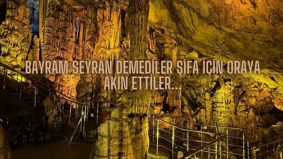 Bedavaya şifa dağıtıyor, astım hastalarına ilaç gibi geliyor! Bayramda arabasına atlayan o mağaraya akın etti