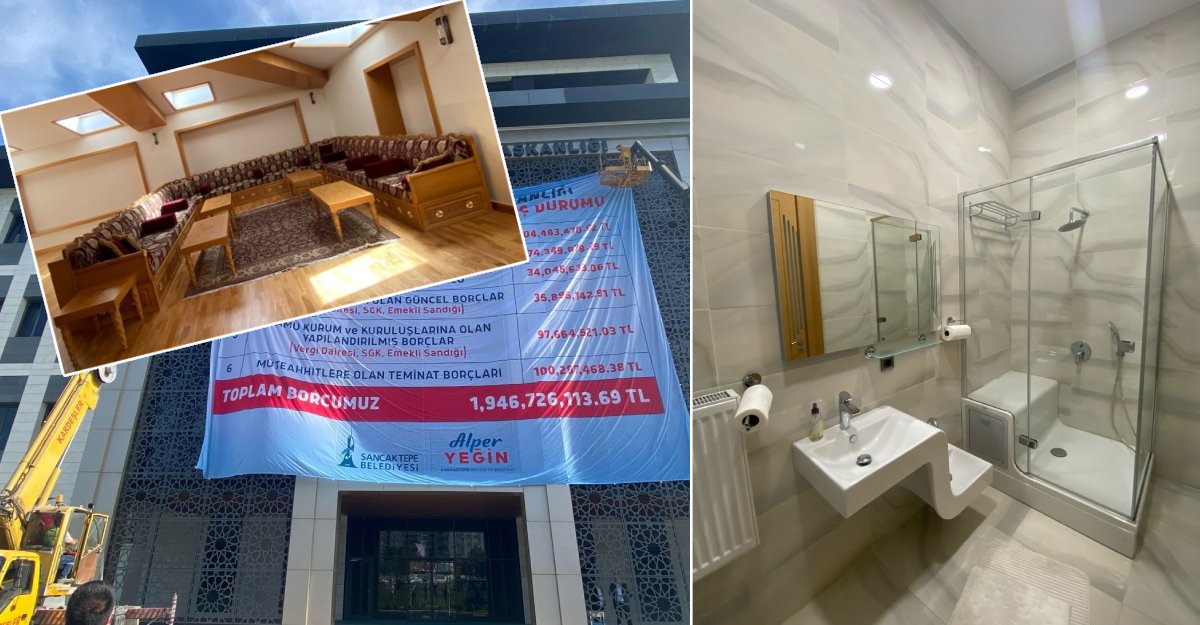 AK Parti’den CHP’ye geçen Sancaktepe Belediyesi  ‘jakuzi’ iddiasıyla gündem olmuştu: Lüks banyolar ortaya çıktı