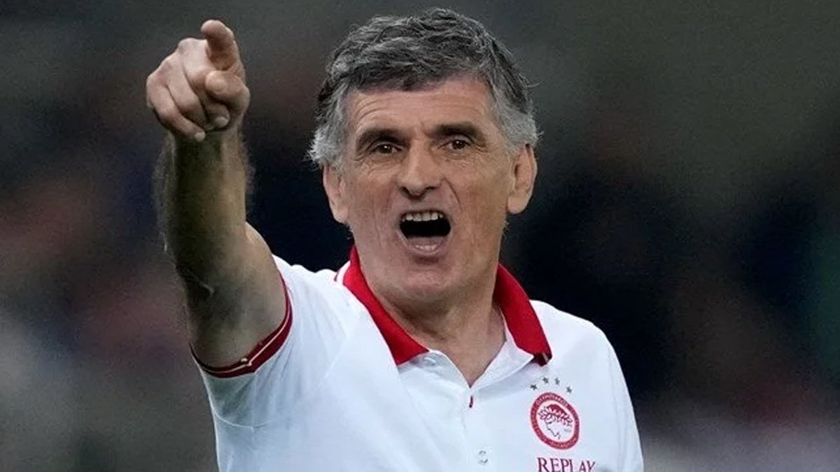 Olympiakos teknik direktörü Mendilibar'dan Fenerbahçe taraftarını kızdıran açıklama