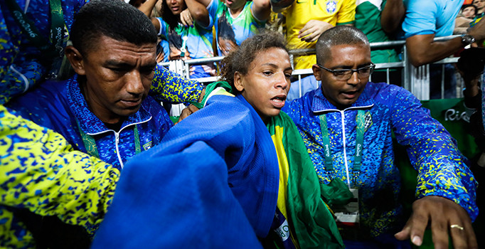 Irkçılık kurbanı sporcu Brezilya'ya ilk altını getirdi