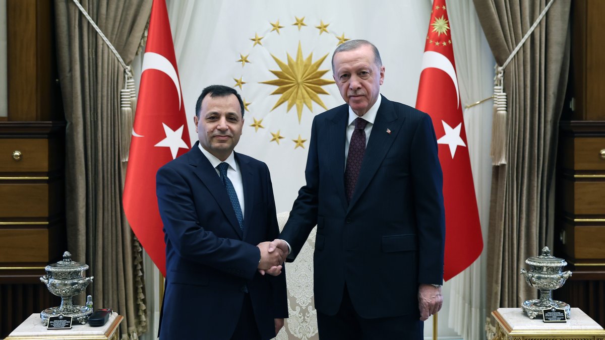 Erdoğan AYM Başkanı Zühtü Arslan ile görüştü