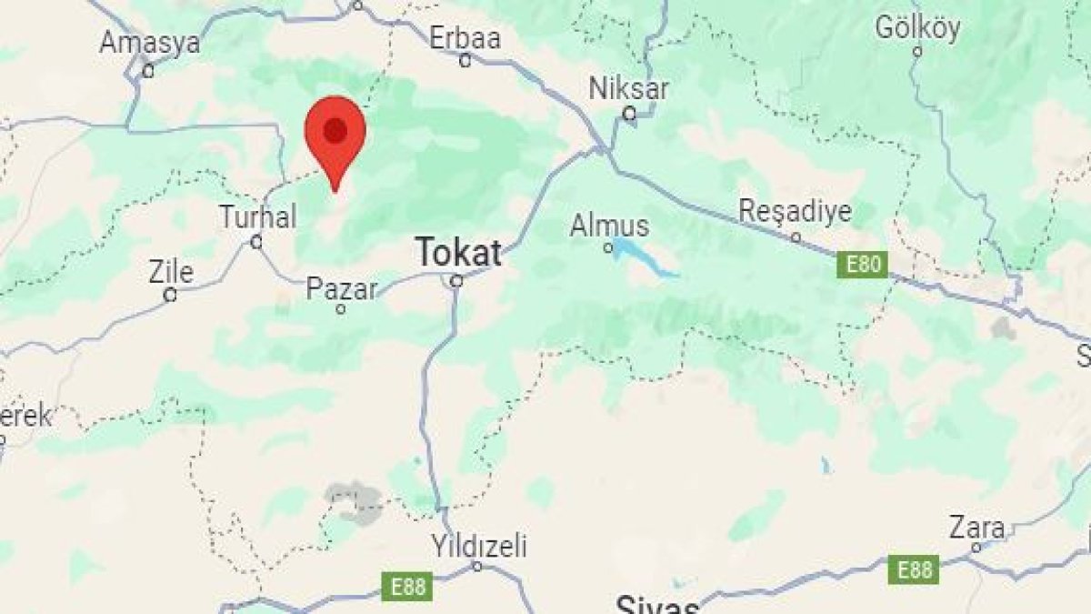 Tokat'ta 4,2 büyüklüğünde deprem | Son depremler