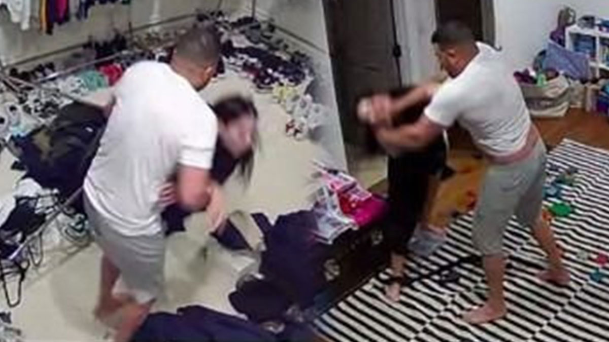 Ünlü oyuncunun nişanlısını darp ettiği anlar şoke etti! Nargile nedeniyle mahkemelik oldular