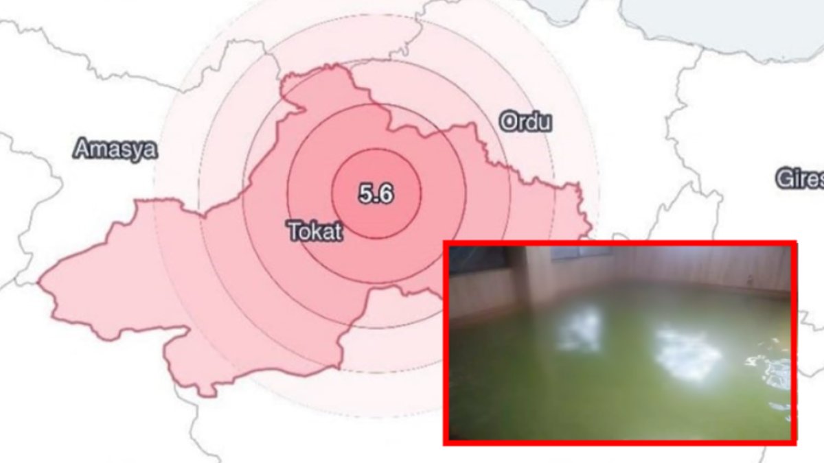 Deprem sonrası kaynak suları fokurdadı! Tokat'da korkutan olay: Böylesi ilk kez oluyor