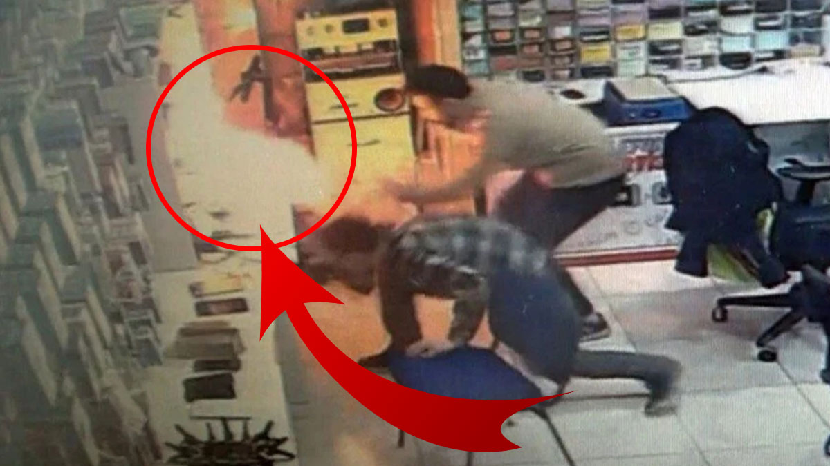 Patlamayı duyanlar el bombası atıldı zannetti! Korkutan anlar saniye saniye kamerada