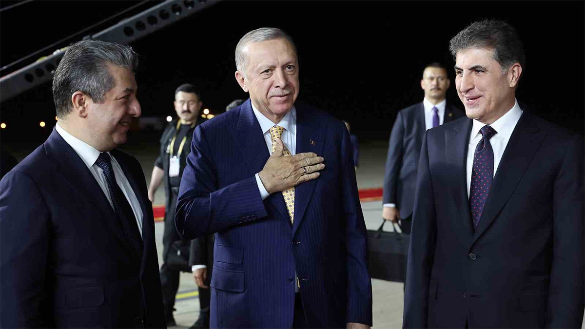 Erdoğan'dan Erbil'de PKK mesajı: Artık gündemden çıkarılmalı